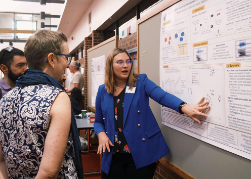 Morgan Robertson at Poster Session